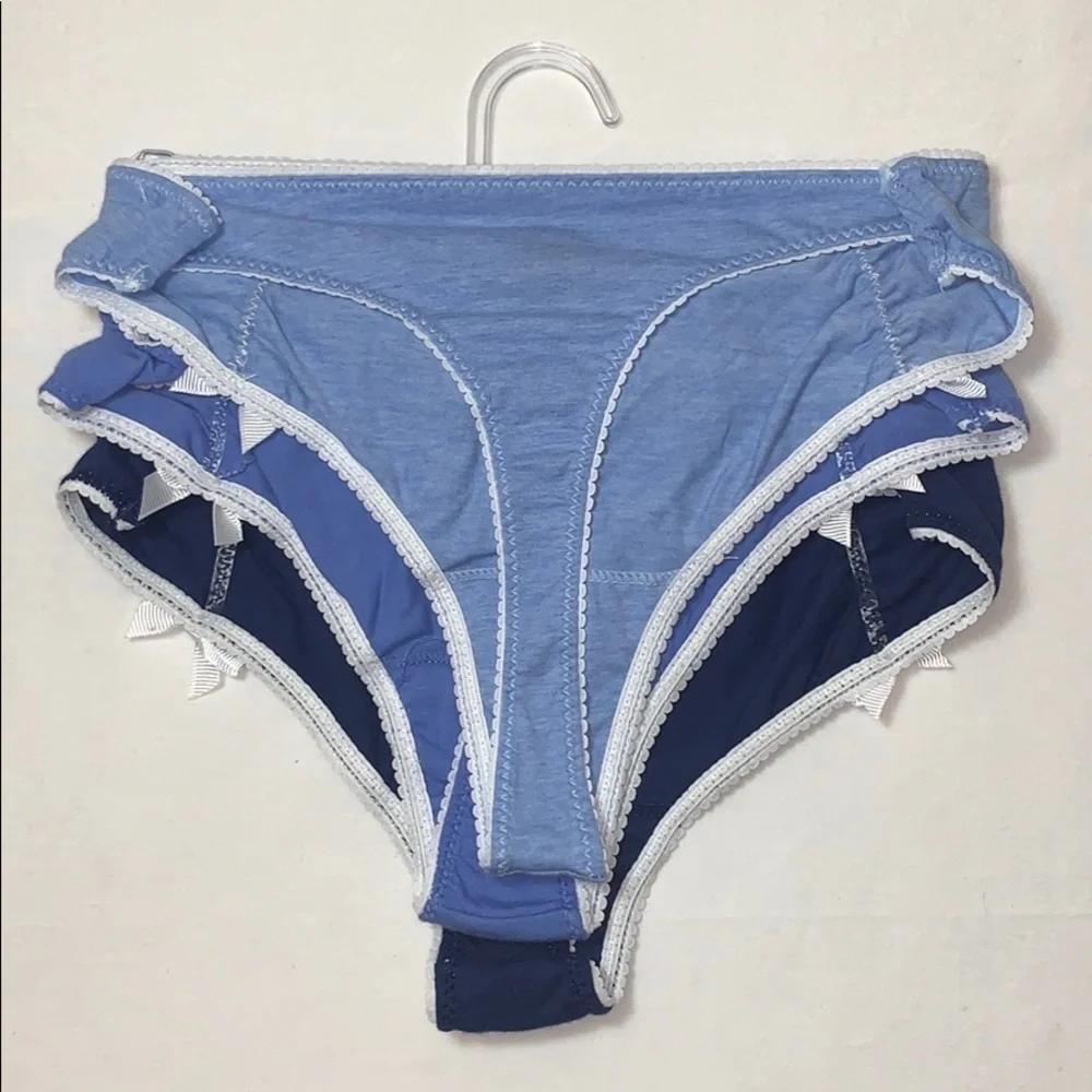 New Essie Women's 3 Pack Thong Panties Underwear
